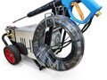 Мойка Kraftorberg HP-250/7.5 (7,5кВт, 380V,250 бар,шланг в стальной оплетке 15 м,пистолет 40 см,)